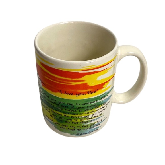 “I Love You Dad” Coffee Mug, Andrew Tawney Poem - Picture 13 of 14